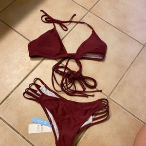 CUPSHE strappy bikini